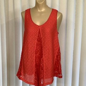 Ladies cute sleeveless pull over top